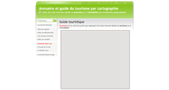 Desktop Screenshot of guide-tourisme.org