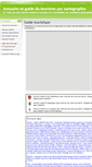 Mobile Screenshot of guide-tourisme.org
